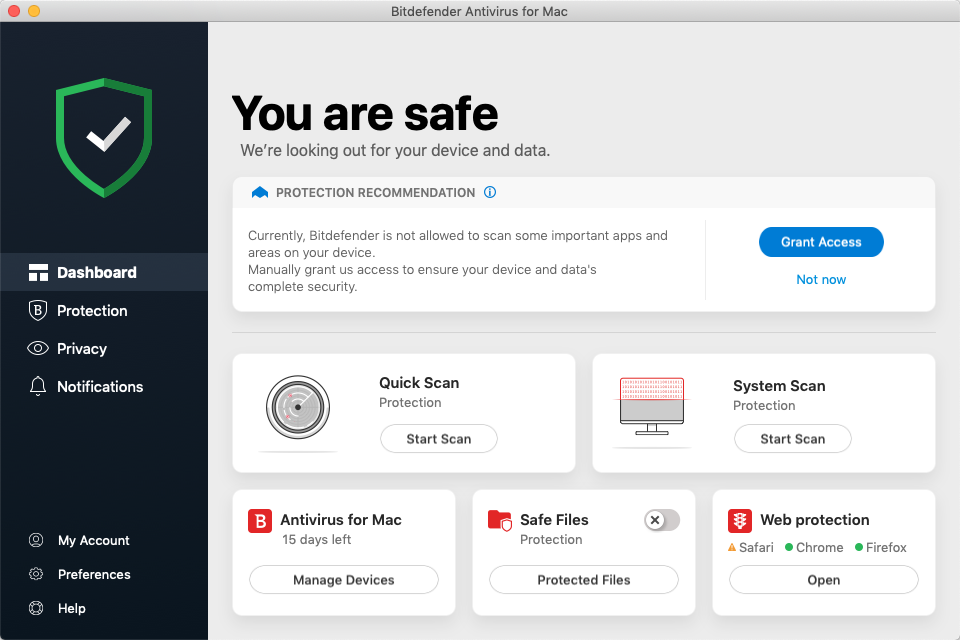 Bitdefender Antivirus Free Edition Mac