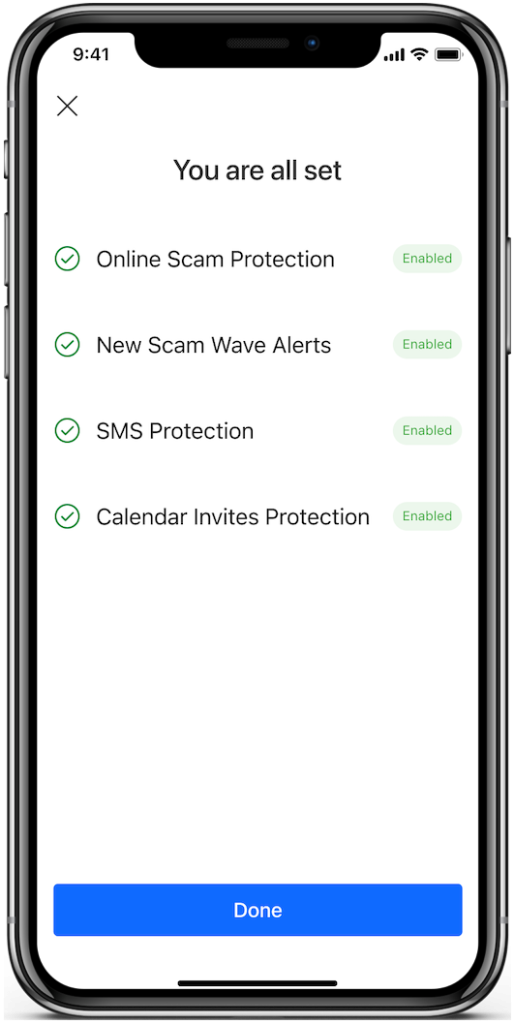 Scam Copilot iOS ativado